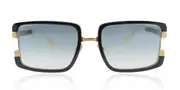 Anna-Karin Karlsson TOO HANDSOME - SUN Black Gold Men's Sunglasses Black Size 55