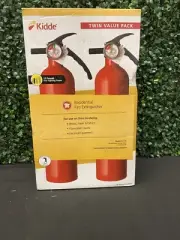 Kidde 2 Pack Fire Extinguishers