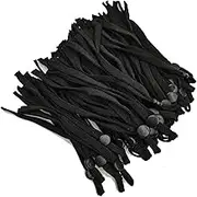 Small Elastic Rope 500pcs 5mm Width Mask Rope Sewing Elastic Band Cord with Adjustable Buckle White Black Rope DIY Making Accessories Elastic Rope for Fitness (Color : Black, Size : 10cm)