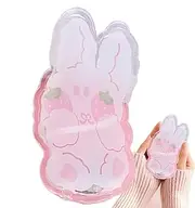 Instant Heat Pack - Pocket Hand Heater - Long-Lasting Gel Hands Warmer, Portable Hands Heating Pad with Bunny Pattern for Holiday Birthday
