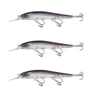 3x 13 Fishing 110mm Whipper Snapper Jerkbait Fishing Lures - Gizzard of OZ