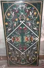 3'x2' green Marble table Top coffee center inlay malachite home decor antique k1