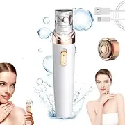 Pluxy Epil Pro 3.0 Women Face Epilator, for Women, Hair Removal for Face, Cordless Rechargeable Epilator for Women(White)