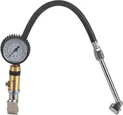 SustVita Pressure Gun, Tire Inflator, 1/4 Tyre Air Pump with 10-220psi Capacity Gauge for Bikes, Motorcycles, Automobiles