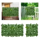 Artificial Privacy Fence Wall Screen Decorative for Outdoor Patio Garden