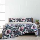 Ardor Boudoir Jenna Floral Printed Quilt Doona Duvet Cover Queen