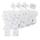 60x Vertical Blinds Repair Tabs Easy to Use Indoor Window Shutters Louver Repair