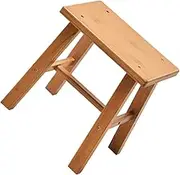 Anneome Bamboo Boys and Girls Stool Low Home Shoe Changing Stool Portable Bamboo Low for Boys and Girls Slip