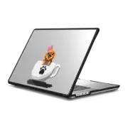 MacBook Pro 16-inch (M1 - M4) Impact Case TOY POODLE IN A CUP BY FATBEARD
