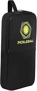 QSTDGVPW Pickleball Carry Bag for 2 Paddles and 4, Racket Storage Handbag for Sports