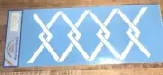 American Traditional Blue Laser Stencil Rl-112 Decorative Pattern For Painting