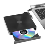 External CD/DVD Drive for Laptop with USB 3.0 & Type-C, Portable DVD Burner, ...
