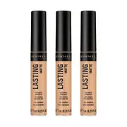 3 x Rimmel London Lasting Matte Concealer 7mL - 030 Sand