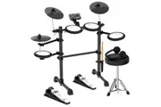 Karrera Electronic Drum Kit TDX-16 Quiet Mesh Pads & Pedals