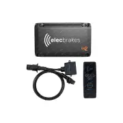 Elecbrakes Electric Brake Controller + Adaptor + Remote Bundle A7SR-7 Socket