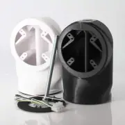 Slim 7" Single Floodlight Mount for Ring Pro/Plus/1, Blink, Wyze + Wiring Kit
