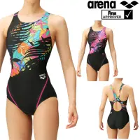 在飛比找蝦皮購物優惠-M號現貨Arena AQUA RACING抗鹽加工處理連身泳