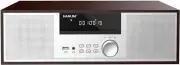 Micro HiFi System CD Player 40W CD Stereo Mini Component, FM/Bluetooth Compatibl