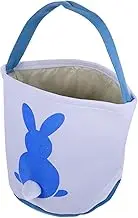 Luxshiny Easter Bunny Handheld Party Bag Adorable Treat Basket for Boys and Girls for Hunts Made of Soft Cute Bunny Tail Reusable Easter Celebrations
