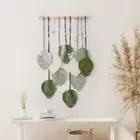 Handmade Macrame Hanging Ornament Wall Hanging Tapestry for Bedroom Living