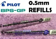 10x Pilot BPS GP REFILLS BLUE BLACK Pens 0.5mm Extra Fine Choose Color RFJ-GP-EF
