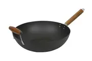 Davis & Waddell: Lotus Rock Non-stick Stirfry Wok - 35cm