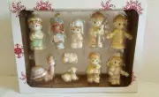 NEW Christmas NATIVITY SET 10 piece Set Hand Painted Children Christmas Nativity