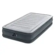 Intex 67765ED Dura-Beam Deluxe Comfort-Plush Mid-Rise Air Mattress: Fiber-Tec...