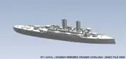 Cataluna - Spanish Navy - Pre Dreadnought Era - Wargaming - Axis and Allies - Na