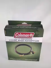 Coleman 5ft Propane High-Pressure Hose And Adapter New In Box