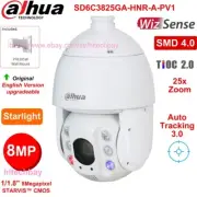 Dahua 8MP Starlight SD6C3825GA-HNR-A-PV1 25x PTZ TiOC WizSense Camera Auto-track