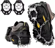 Crampons Ice Cleats Traction Snow Grips for Boots Shoes Women Men Kids anti Slip
