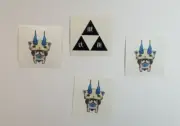 Nintendo Zelda & Yokai Watch 3DS Switch Temporary Tattoos Promo Rare Swag