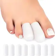 Niupiour Gel Toe Protectors, 14 Packs of Silicone Toe Covers for Men and Women, Toe Caps Sleeves Protect Toe and Relieve Toe Pain from Corns, Blisters, Hammer Toe, Missing Toenail and Broken Toe