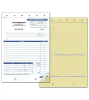 500 Work Order Invoice, 3 Part Carbonless / Nebs Deluxe No. GEN0255