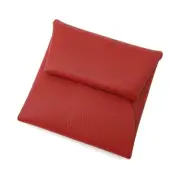 Hermes Coin Case Bastia Rouge Ladue Ever Color W Engraved HERMES Wallet