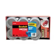 Scotch 385012DP3 3" Core Packaging Tape w/ DP300 Dispenser - Clear (12/Pack) New
