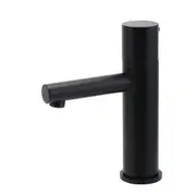 Matt Black Standard Basin Mixer Vanity Sink Faucet Bubble Tap Laundry No Handle