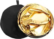 OSALADI Photography Soft Light Reflector 110cm Folding Portable 5-in-1 Function for Professional Durability