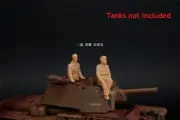 3D printed 1/72 Cold War Soviet"Tank soldier Resting posture" 2 man group model-