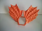 3D printed dragon WING book tablet kindle phone stand display holder ORANGE