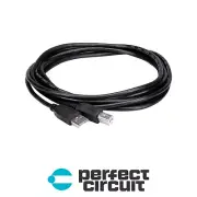 Hosa USB-210AB Type A to B 10FT USB CABLE - NEW - PERFECT CIRCUIT
