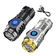 High Lumens Mini Flashlight 5 Modes Led Bright Tiny Handheld Flashlight