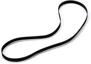 Alnicov Rubber Record Belt,Player Belt with Compatible with Turntable,Phonograph Replacement Belt 49cm/ 19.29in Black