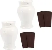 2 Sets Moxibustion Cups with Sleeves Body Massager for Fatigue Relief Skin Scraping Tools for Improved