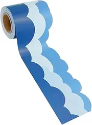 Uonlytech 1 Roll Cloud Bulletin Board Borders Trimmer Stickers Self Adhesive Bulletin Board Decoration For Classroom Classroom Home Office
