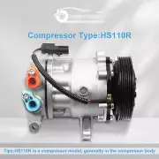 A/C AC Compressor For 2002 - 2005 2003 2004 Jeep Liberty 3.7L CO 4335C (for: Jeep)
