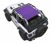SpiderWebShade Mesh Bikini Top-Purple, for Jeep JL 2dr.; SWS-SHDTOP-01-JL2D-PRP