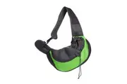 Ape Basics: Portable Mesh Breathable Pet Sling Backpack - Green