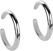 [Mikovivi] 2pcs Adjustable Toe Rings for Women, 1mm Thin Copper Open Band Minimalist Silver Toe Rings, Summer Beach Foot Jewelry for Women's Fashion Gifts, Copper, No Gemstone
